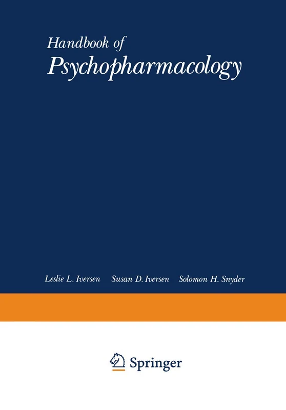 Biochemical Studies of CNS Receptors (Handbook of Psychopharmacology)