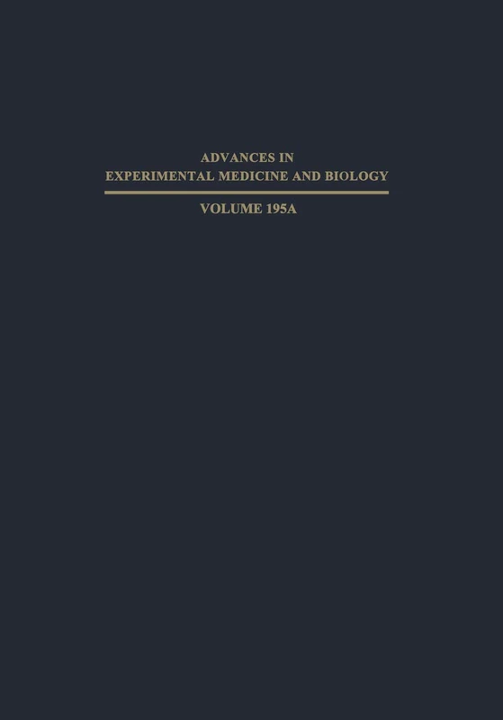 Purine and Pyrimidine Metabolism in Man V: Part A: Clinical Aspects Including Molecular Genetics: 195A (Advances in Experimental Medicine and Biology)
