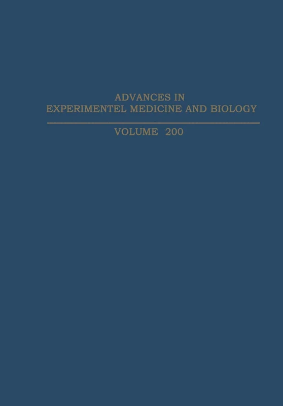 Oxygen Transport to Tissue VIII: 200 (Advances in Experimental Medicine and Biology, 200)
