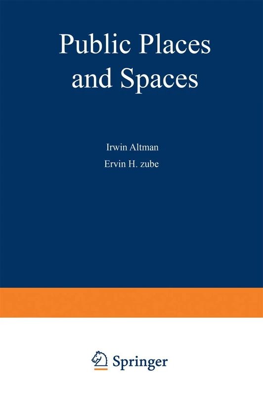 Public Places and Spaces: 10 (Human Behavior and Environment, 10) - Image 1