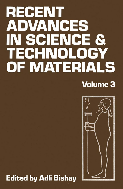 Recent Advances in Science and Technology of Materials: Volume 3 - Image 1
