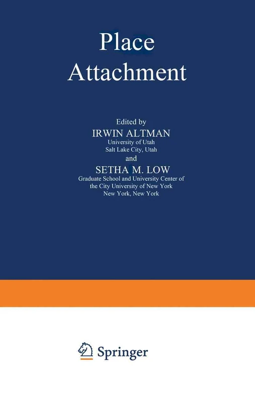 Springer Place Attachment: 12 (Human Behavior and Environment)