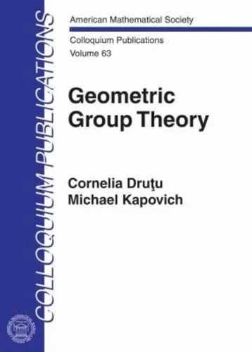 Geometric Group Theory (Colloquium Publications)