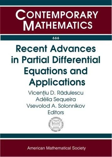 Recent Advances in Partial Differential Equations and Applications (Contemporary Mathematics)