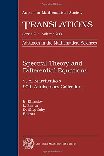 Spectral Theory and Differential Equations - AMS Translations