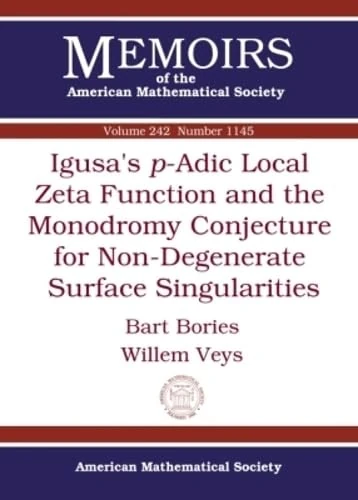 Igusa's $p$-Adic Local Zeta Function and the Monodromy Conjecture for Non-Degenerate Surface Singularities (Memoirs of the American Mathematical Society)