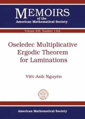 Oseledec Multiplicative Ergodic Theorem for Laminations (Memoirs of the American Mathematical Society)