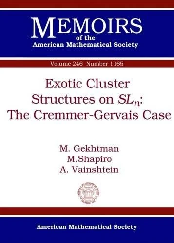 Exotic Cluster Structures on $Sl_n$: The Cremmer-Gervais Case (Memoirs of the American Mathematical Society)
