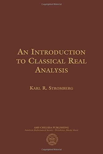 An Introduction to Classical Real Analysis (AMS Chelsea Publishing) (Chelsea Publications)