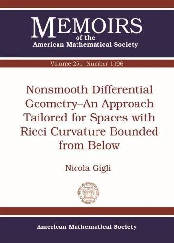 Nonsmooth Differential Geometry-An Approach Tailored for Spaces with Ricci Curvature Bounded from Below (Memoirs of the American Mathematical Society)