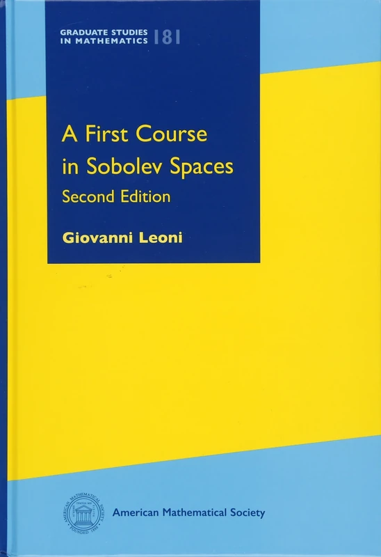 A First Course in Sobolev Spaces (Graduate Studies in Mathematics)