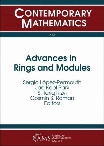 Advances in Rings and Modules (Contemporary Mathematics)