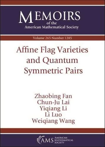Affine Flag Varieties and Quantum Symmetric Pairs (Memoirs of the American Mathematical Society)