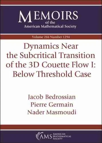 Dynamics Near the Subcritical Transition of the 3D Couette Flow I: Below Threshold Case (Memoirs of the American Mathematical Society)