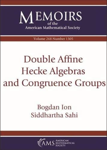 Double Affine Hecke Algebras and Congruence Groups (Memoirs of the American Mathematical Society)