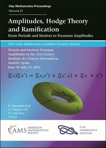 Amplitudes, Hodge Theory and Ramification: From Periods and Motives to Feynman Amplitudes (Clay Mathematics Proceedings)