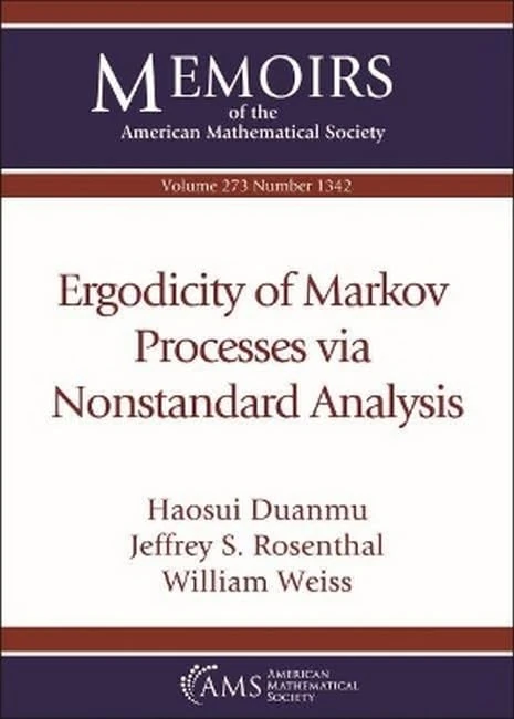 Ergodicity of Markov Processes via Nonstandard Analysis (Memoirs of the American Mathematical Society)