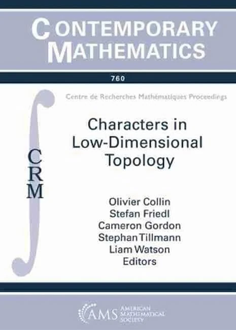 Characters in Low-Dimensional Topology: A Conference Celebrating the Work of Steven Boyer, (Contemporary Mathematics) - Image 1