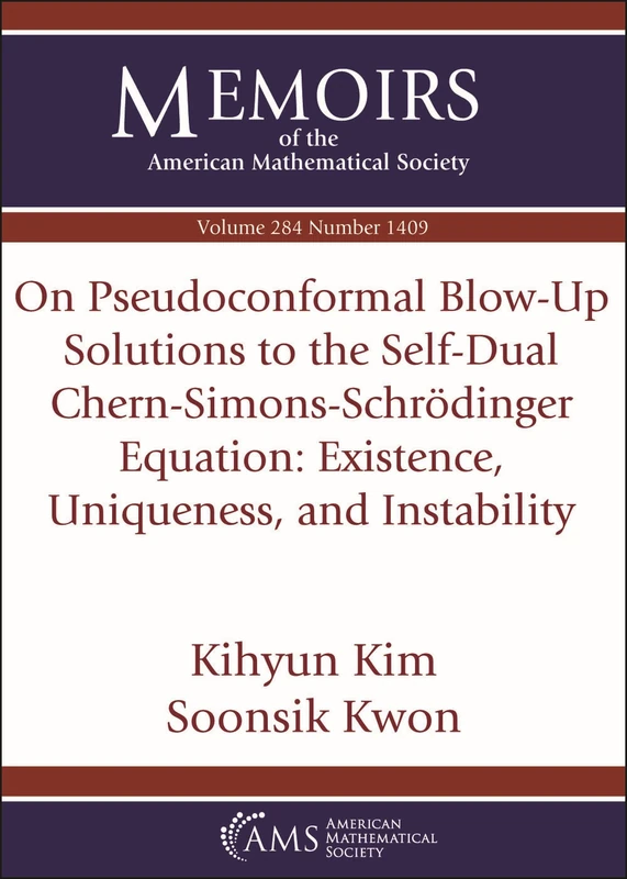 On Pseudoconformal Blow-Up Solutions to the Self-Dual Chern-Simons-Schrodinger Equation: Existence Uniqueness and Instability (Memoirs of the American Mathematical Society)