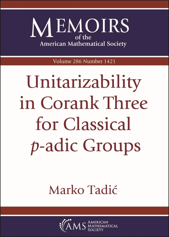 Unitarizability in Corank Three for Classical $p$-adic Groups (Memoirs of the American Mathematical Society)