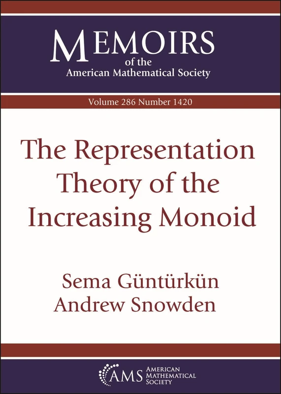 The Representation Theory of the Increasing Monoid (Memoirs of the American Mathematical Society)
