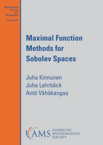 Maximal Function Methods for Sobolev Spaces (Mathematical Surveys and Monographs)