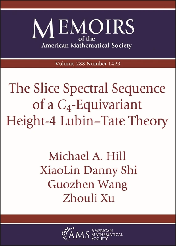 The Slice Spectral Sequence of a $C_4$-Equivariant Height-4 Lubin-Tate Theory (Memoirs of the American Mathematical Society)