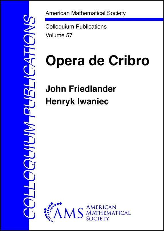 Opera De Cribro (Colloquium Publications) - Image 1