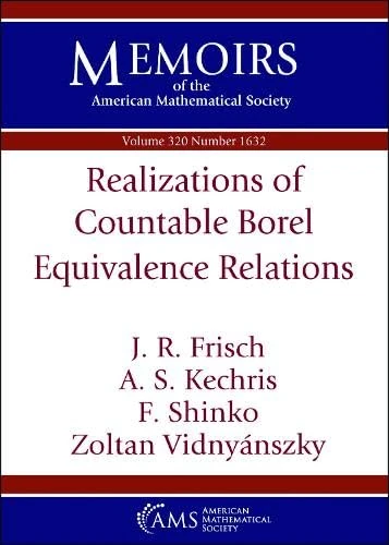 Realizations of Countable Borel Equivalence Relations (Memoirs of the American Mathematical Society)
