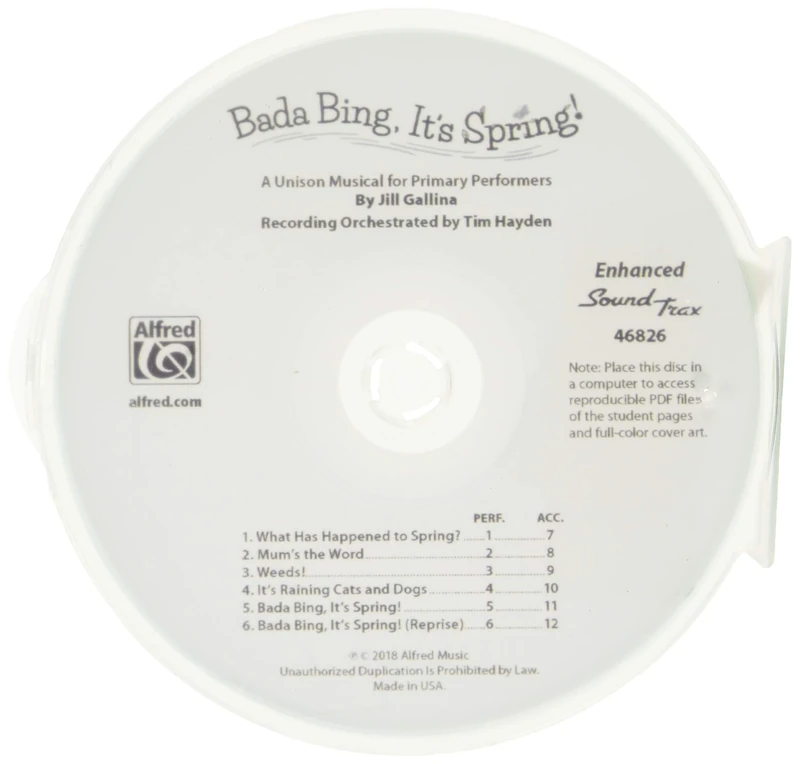 Bada Bing its Spring Ecd