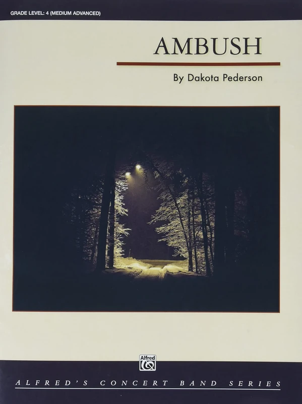 Ambush: Conductor Score & Parts (Alfred Concert Band) - Image 1
