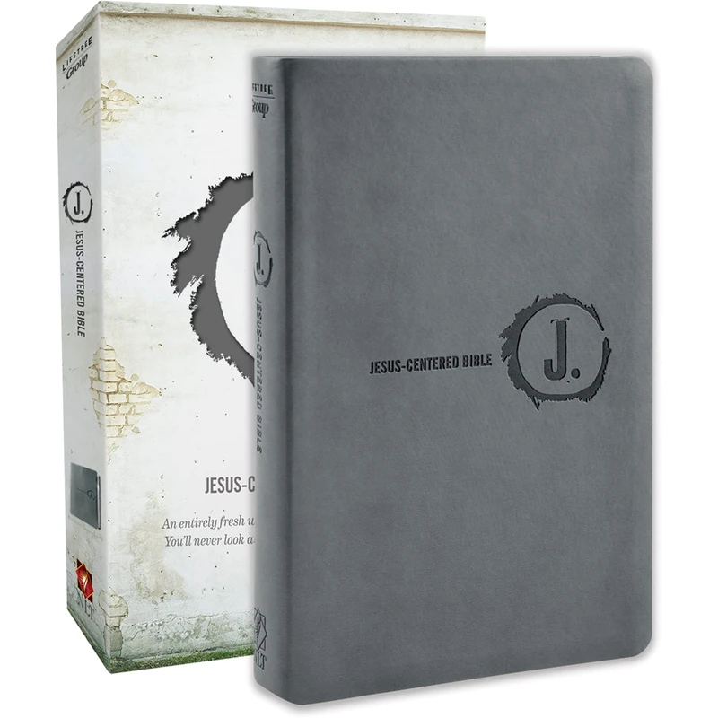 NLT Jesus Centred Bible, Charcoal