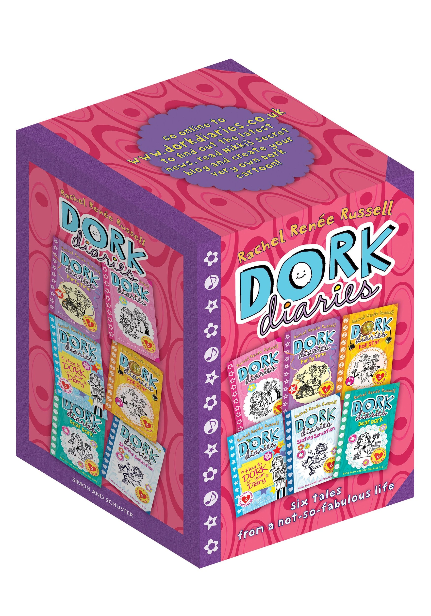 Dork Diaries Boxed Set: Includes Dork Diaries; Party Time; Pop Star; How to Dork Your Diary; Skating Sensation; Dear Dork