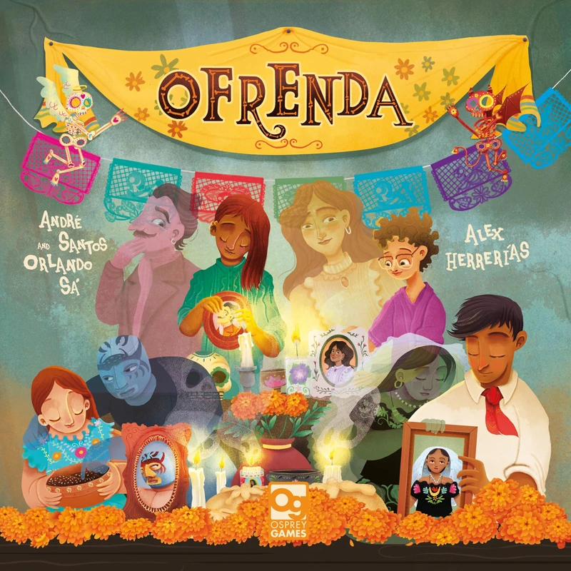 Osprey Games Ofrenda | A Board Game Celebrating the Day of the Dead | 1-4 Players | 60 Minutes Playing Time | Ages 14+ - Image 1
