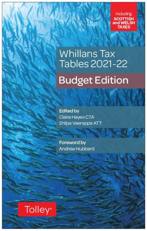 Whillans's Tax Tables 2021-22 (Budget edition) - Image 1