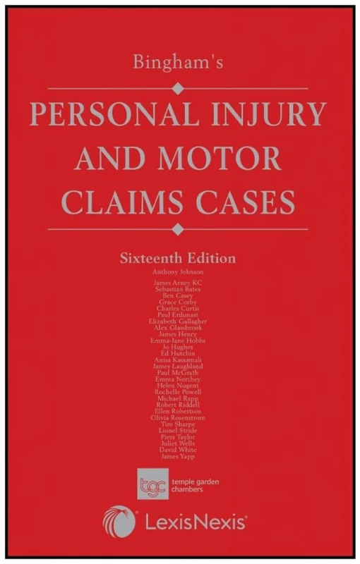 Bingham & Berrymans’ Personal Injury and Motor Claims Cases