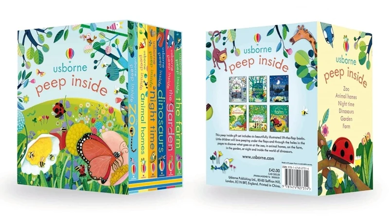 Peep Inside 6 Book Slipcase