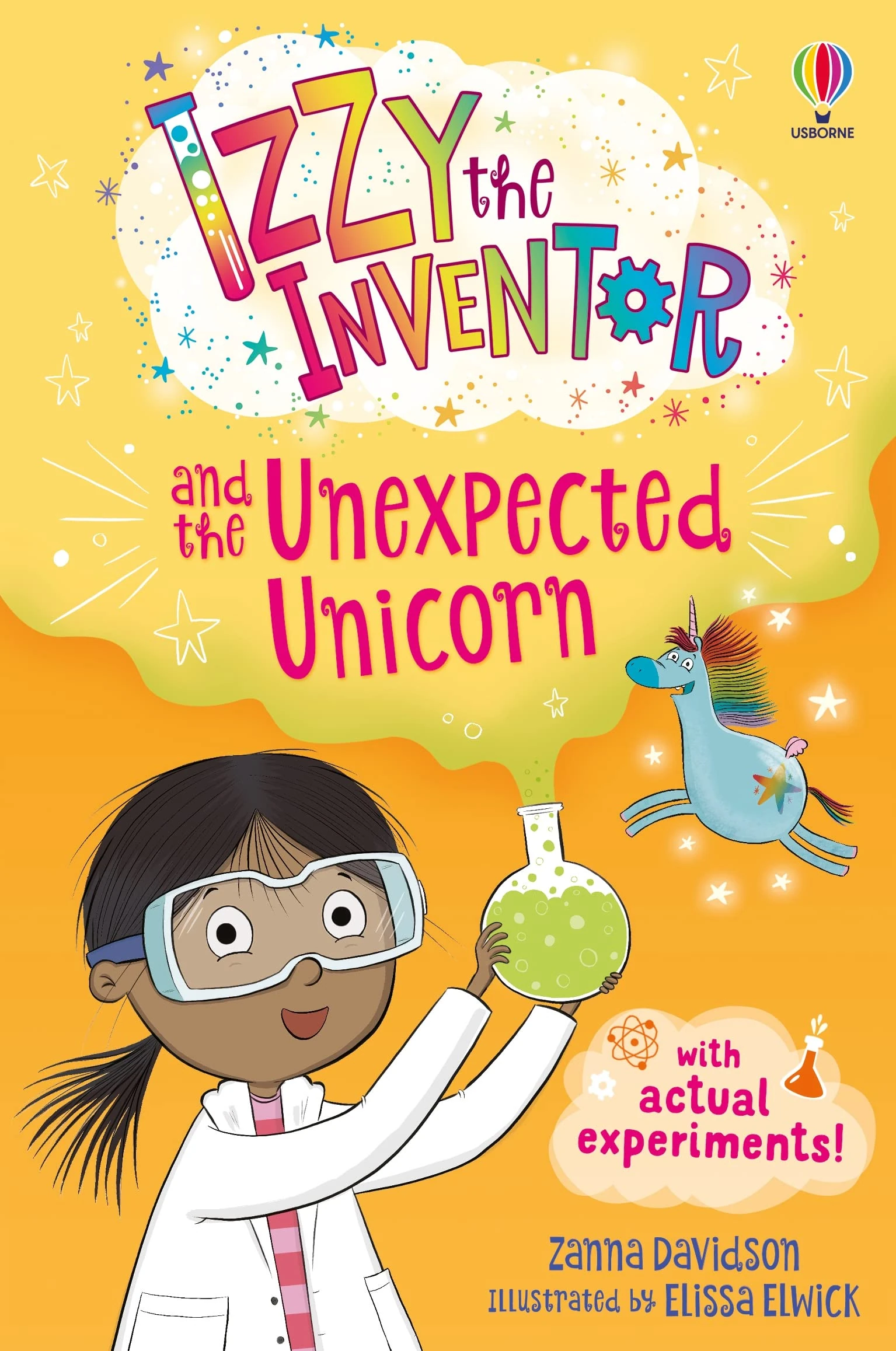 Izzy the Inventor and the Unexpected Unicorn: (Book 1): A beginner reader book for children.
