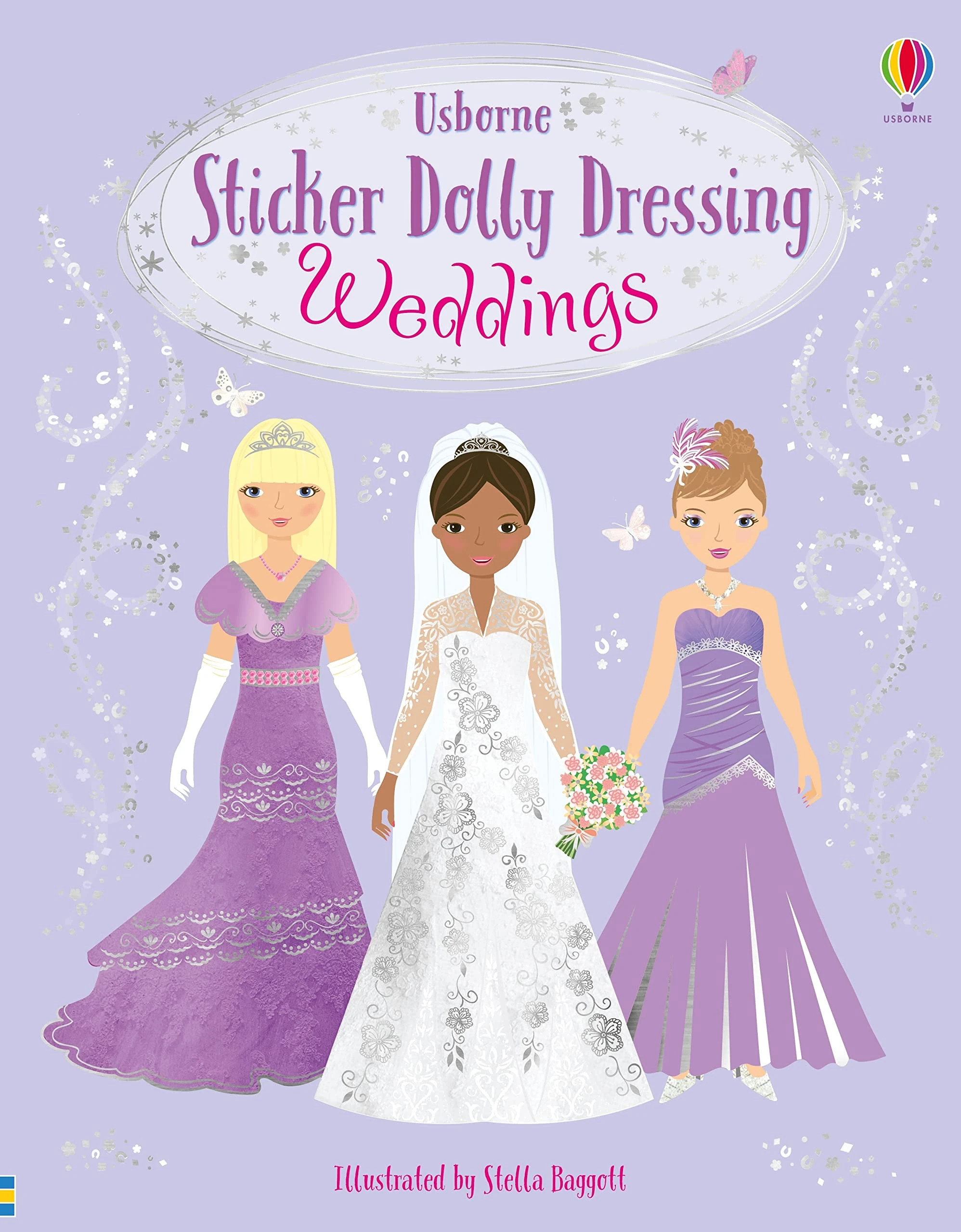 Sticker Dolly Dressing Weddings: A Magical Sticker Book Journey of a Bride-to-be, with Wedding Preparations and Dress-Up Fun 1