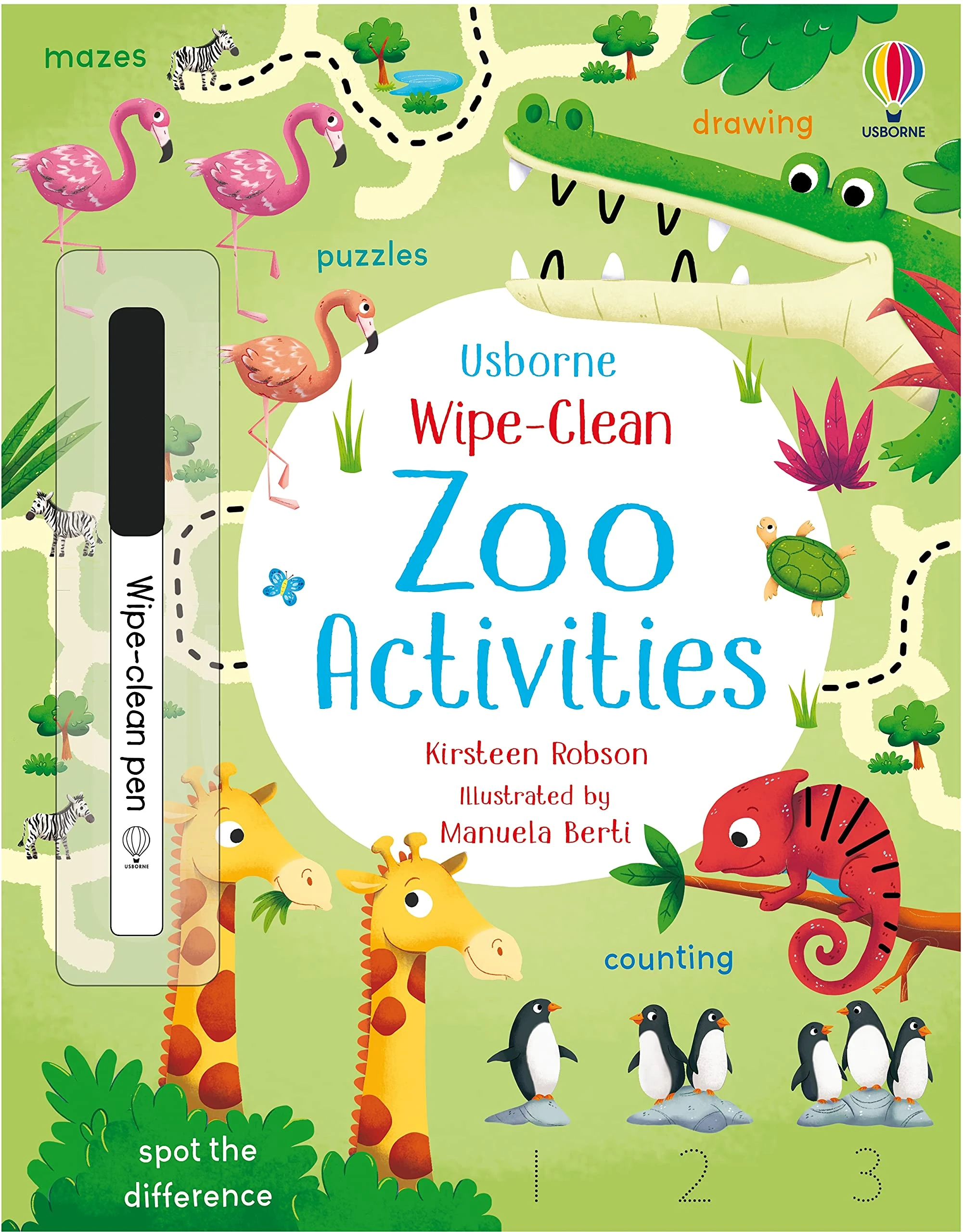 Wipe-Clean Zoo Activities (Wipe-Clean Activities): 1