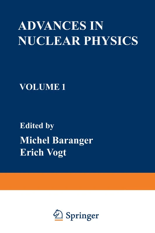 Advances in Nuclear Physics: Volume 1