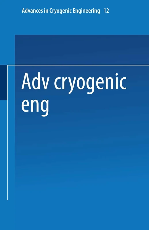 Springer - Advances in Cryogenic Engineering 1966 Proceedings
