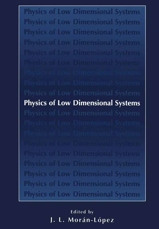 Physics of Low Dimensional Systems - Image 1