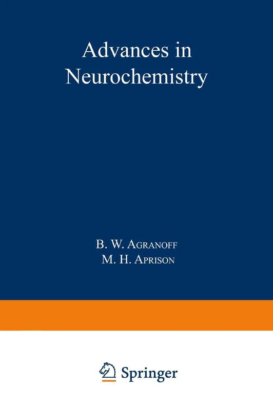 Advances in Neurochemistry