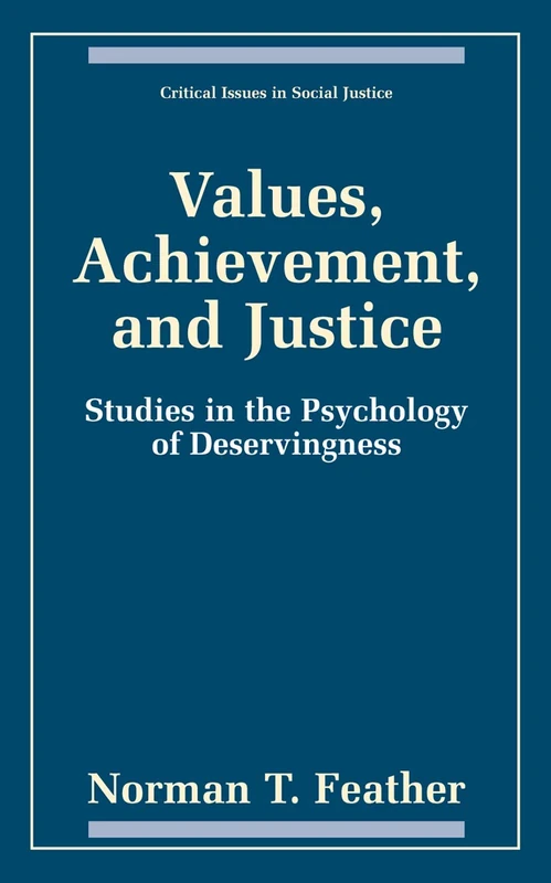 Springer - Psychology of Deservingness Studies Book - Image 1
