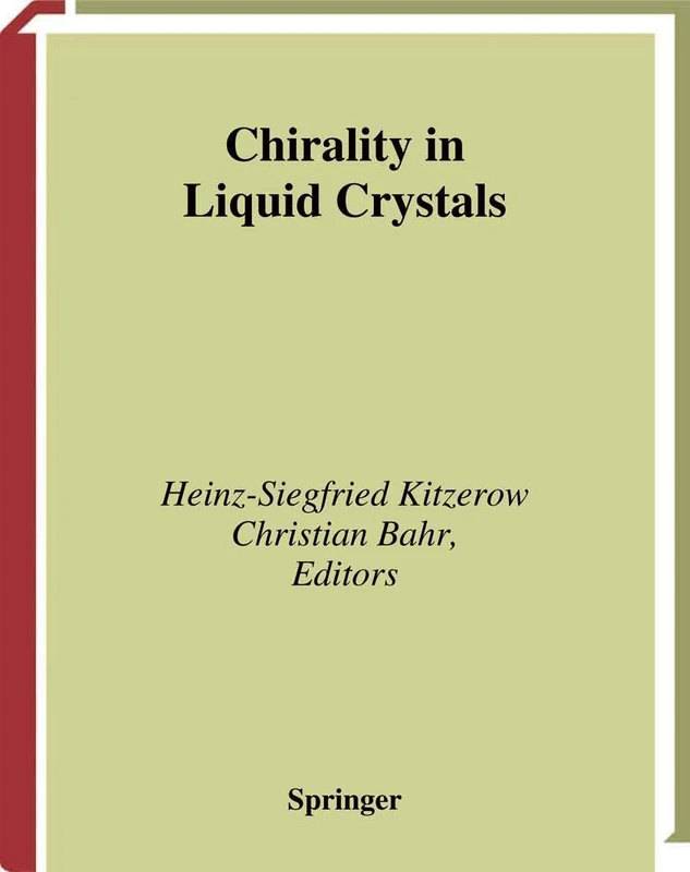 Chirality in Liquid Crystals (Partially Ordered Systems)