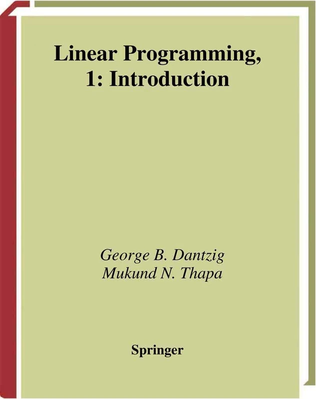 Linear Programming 1: Introduction (Springer Series in Operations Research and Financial Engineering) - Image 1