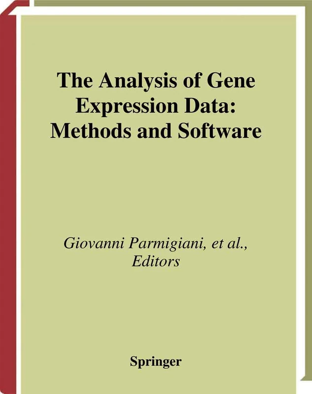 Springer - Analysis of Gene Expression Data Methods and Software