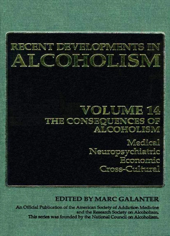 Springer - The Consequences of Alcoholism, Vol 14 - Medical Research