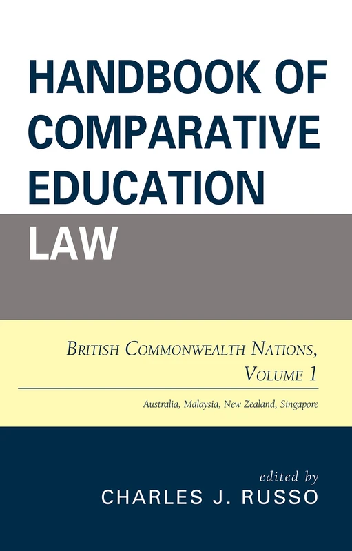 Handbook of Comparative Education Law: British Commonwealth Nations: 1